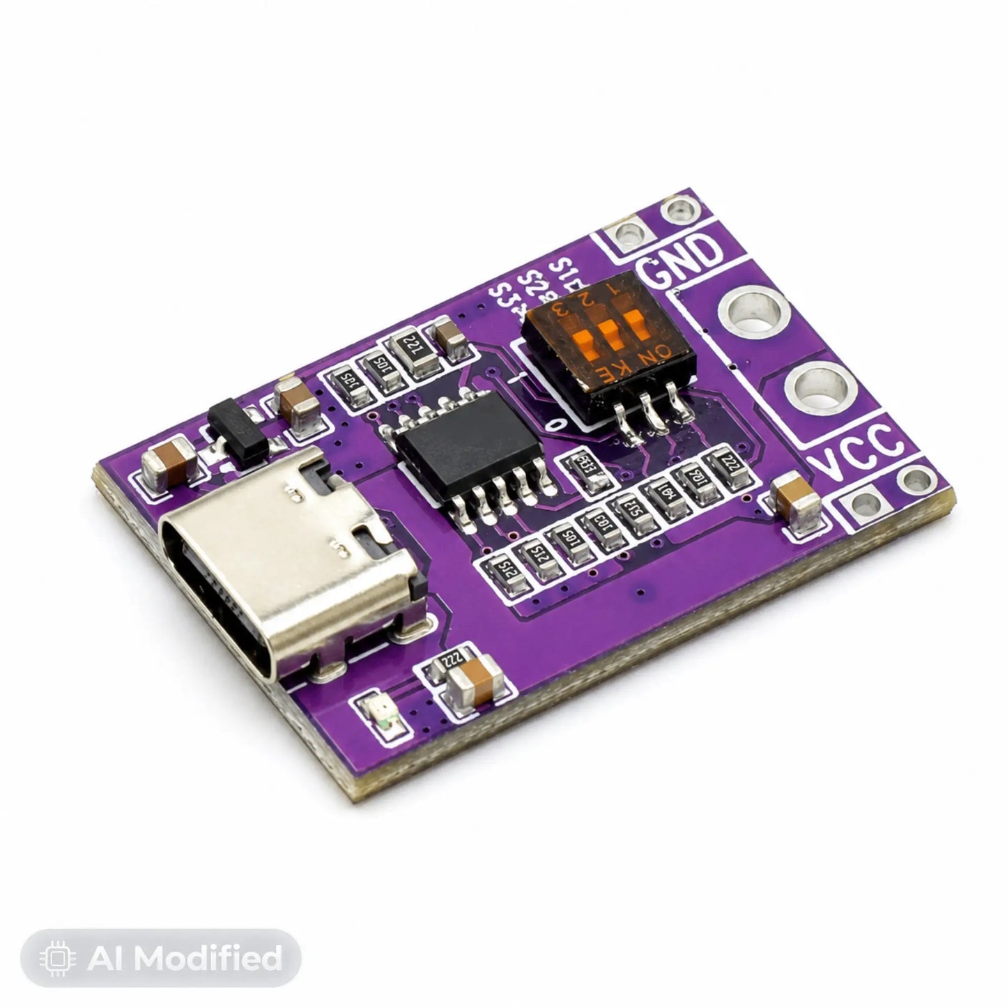 USB-C PD Trigger Modul 5V/9V/12V/15V/20V einstellbar – PD 3.0 & QC 3.0 Auslöser mit DIP-Schalter für Netzteile & DIY-Projekte