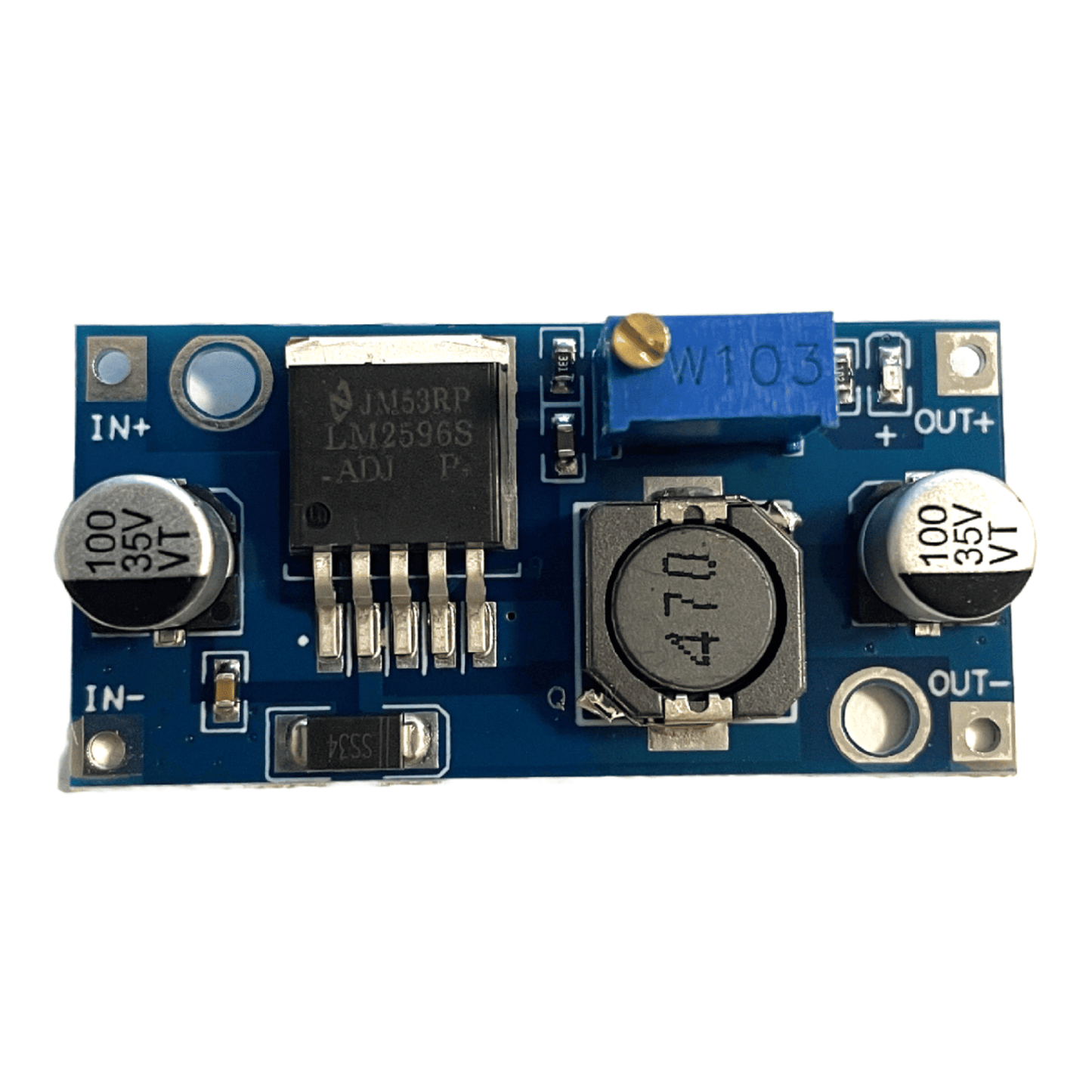 LM2596S DC-DC Step-Down Wandler, einstellbar 1,25V bis 35V