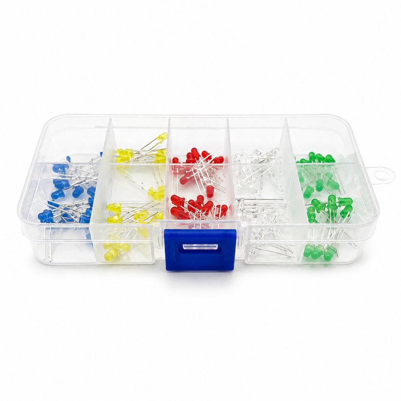 3mm LED Sortiment - 100er Box F3 LED DIY Kit