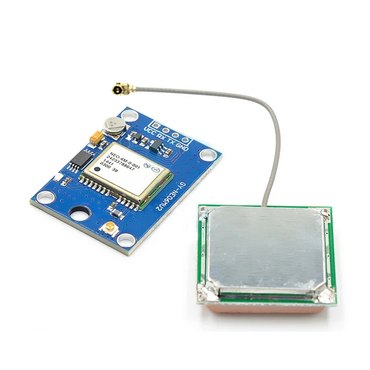 GPS Modul NEO-6M mit GPS-Antenne – Satellitenpositionierung für Entwicklerboards