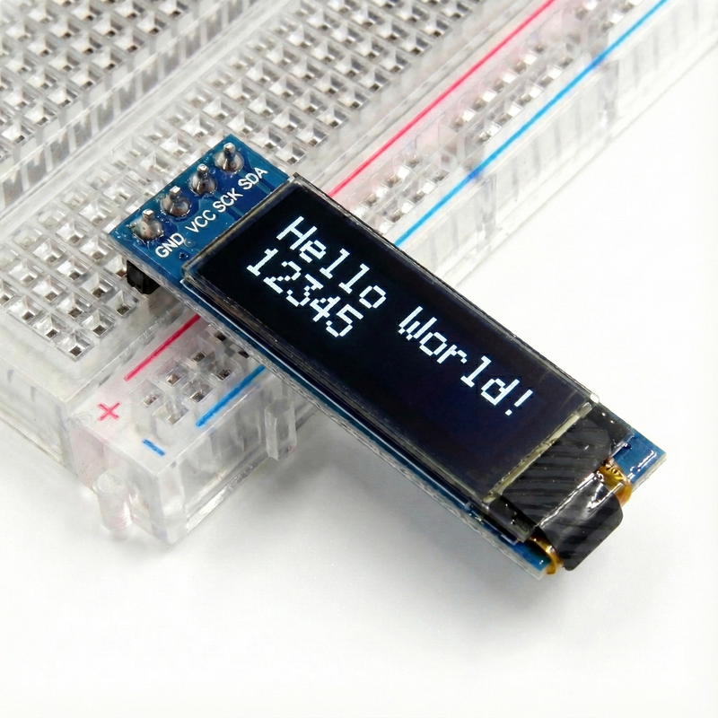 0.91 Zoll OLED Modul 128x32 SSD1306 für Arduino