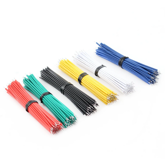 Jumper-Kabel Set 24AWG – 120 Stück, verzinnt, für Breadboard & DIY-Projekte