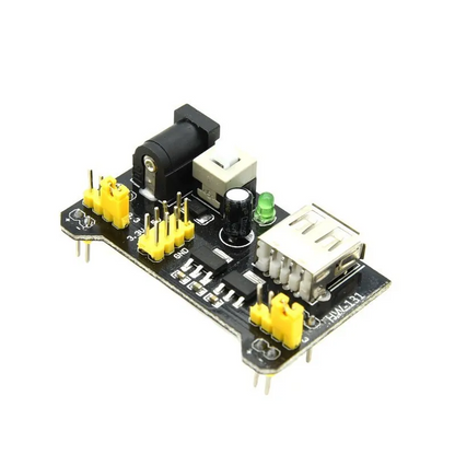 MB102 Breadboard Netzteilmodul – 3,3 V / 5 V für Arduino, DIY & Prototyping