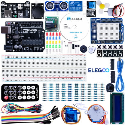 ELEGOO UNO Projekt Starter Kit mit UNO R3 – Kompatibel mit Arduino IDE