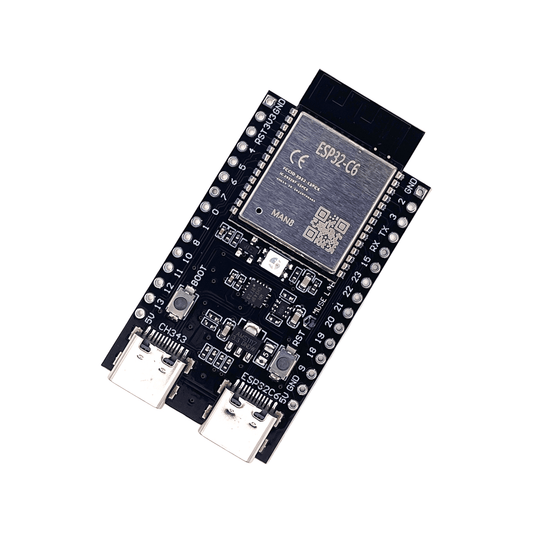 ESP32-C6 Dev Kit – WiFi 6, Zigbee, Thread & Matter – RISC-V Board mit USB-C