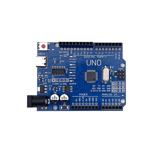 UNO R3 Entwicklungsboard mit ATmega328P und USB-C – Arduino IDE