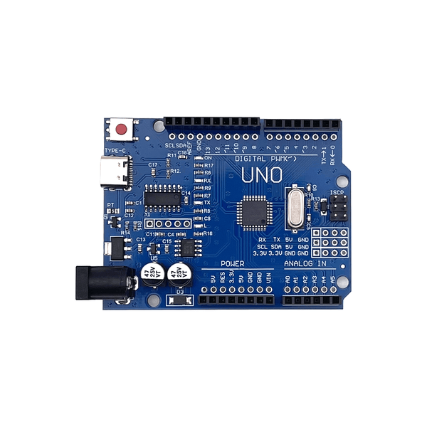 UNO R3 Entwicklungsboard mit ATmega328P und USB-C – Arduino IDE