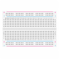 Solderless Breadboard 400 Kontakte – Transparentes Mini-Testboard 8,5 × 5,5 cm für DIY & Arduino