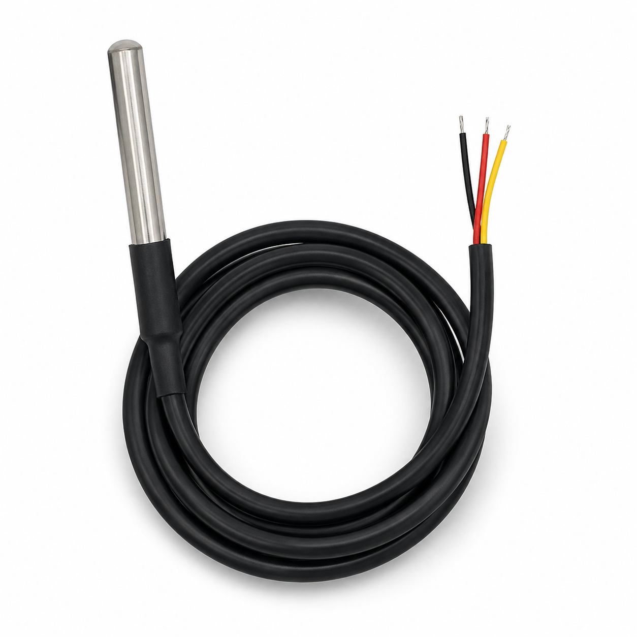 DS18B20 1 Meter Temperatur-Sensor für präzise Messungen für Arduino, Raspberry