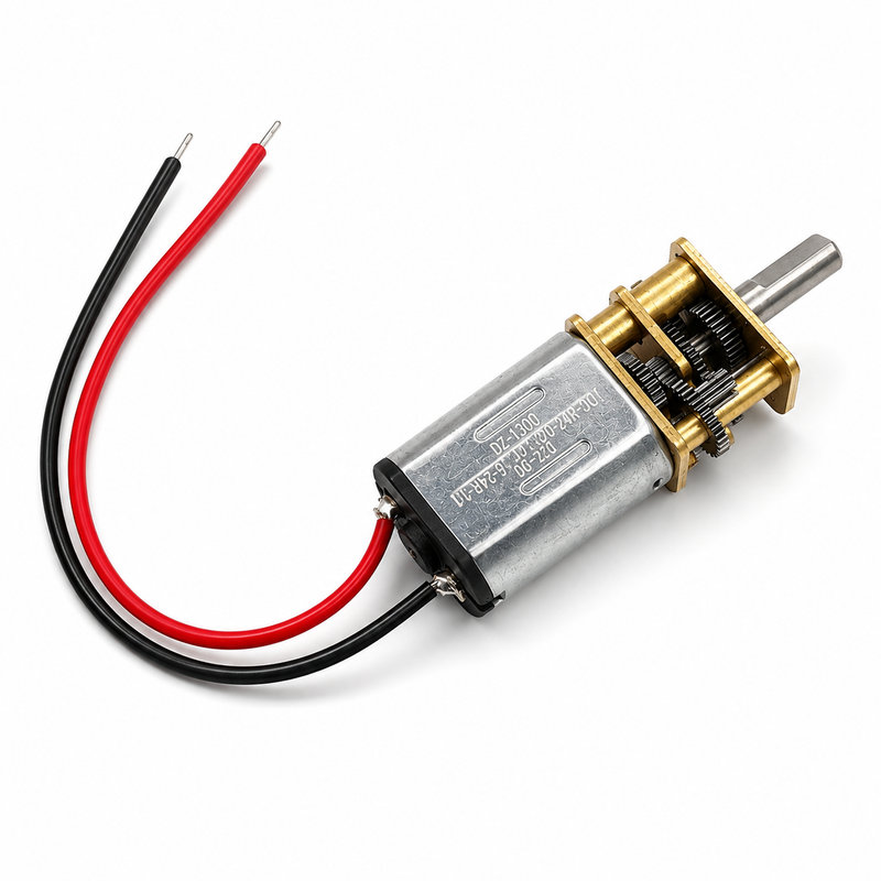 Mini N20 Getriebemotor DC 3V 40RPM | Vollmetall-Getriebe | 3mm D-Welle | für Robotik & DIY